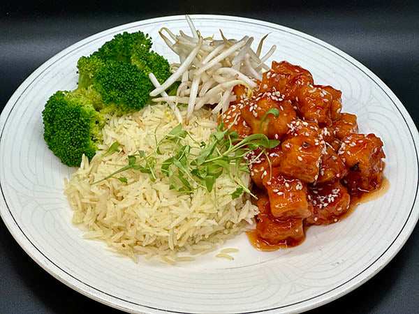 Crispy Orange Tofu