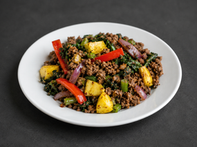 Asian Ground Turkey Stir Fry