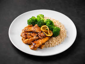 Chicken Katsu with Rice & Broccoli