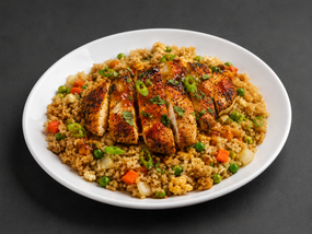 Grilled Orange Chicken Thighs