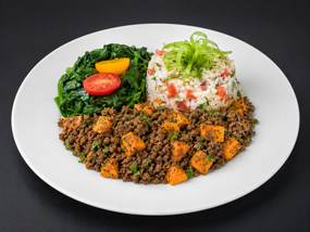 Ground Beef & Sweet Potato Skillet