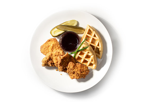 Low Carb Chicken & Waffles