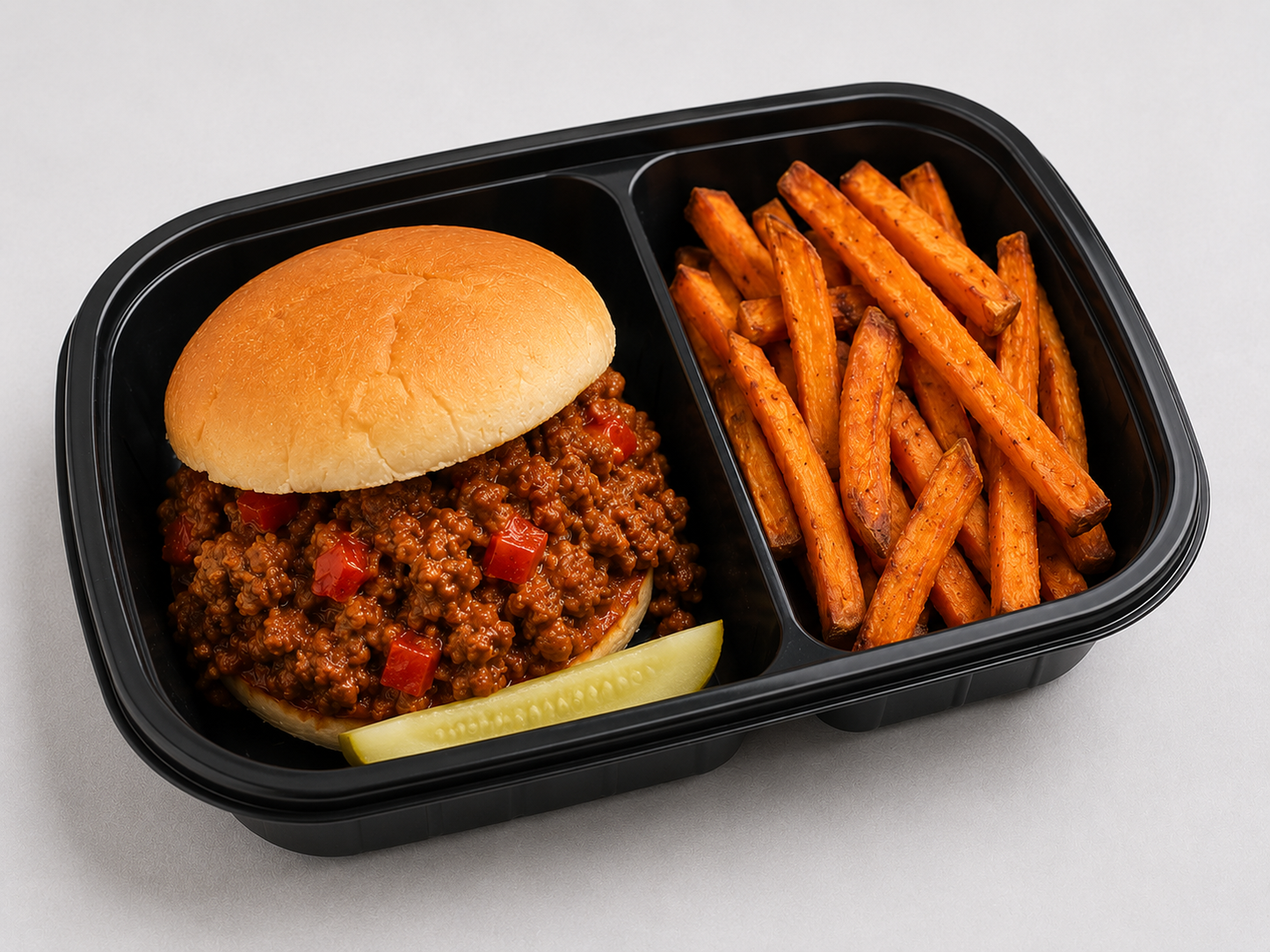 Sloppy Joe with Gluten-Free Bun