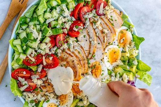 Keto Chicken Cobb Salad Bowl