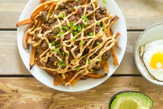 Sweet Potato Carne Asada Fries