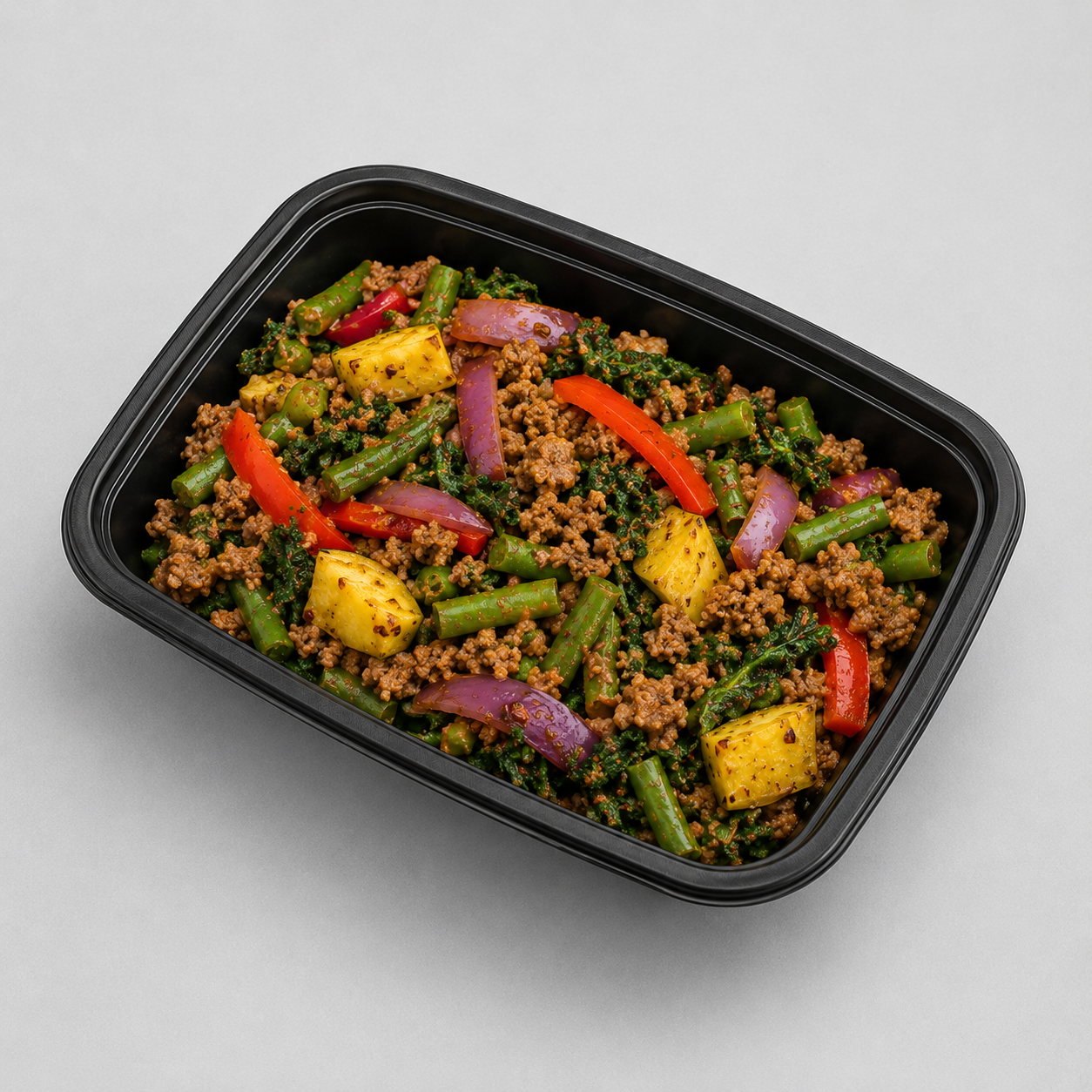 Asian Ground Turkey Stir Fry