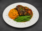 Braised Short Ribs with Sweet Potato Mash