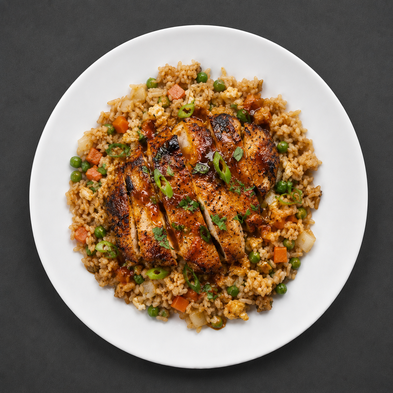 Grilled Orange Chicken Thighs