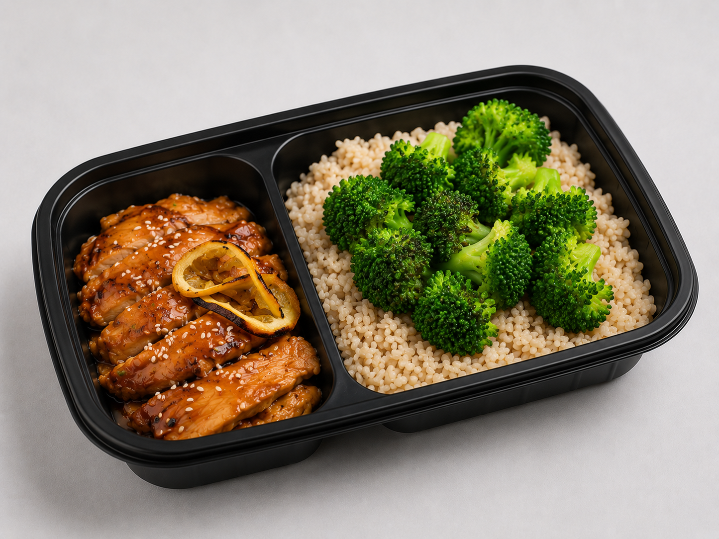 Chicken Katsu with Rice & Broccoli