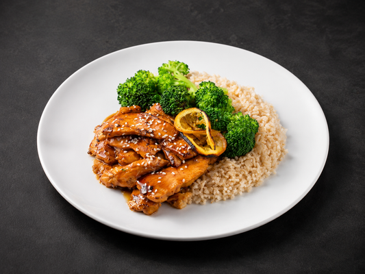 Chicken Katsu with Rice & Broccoli