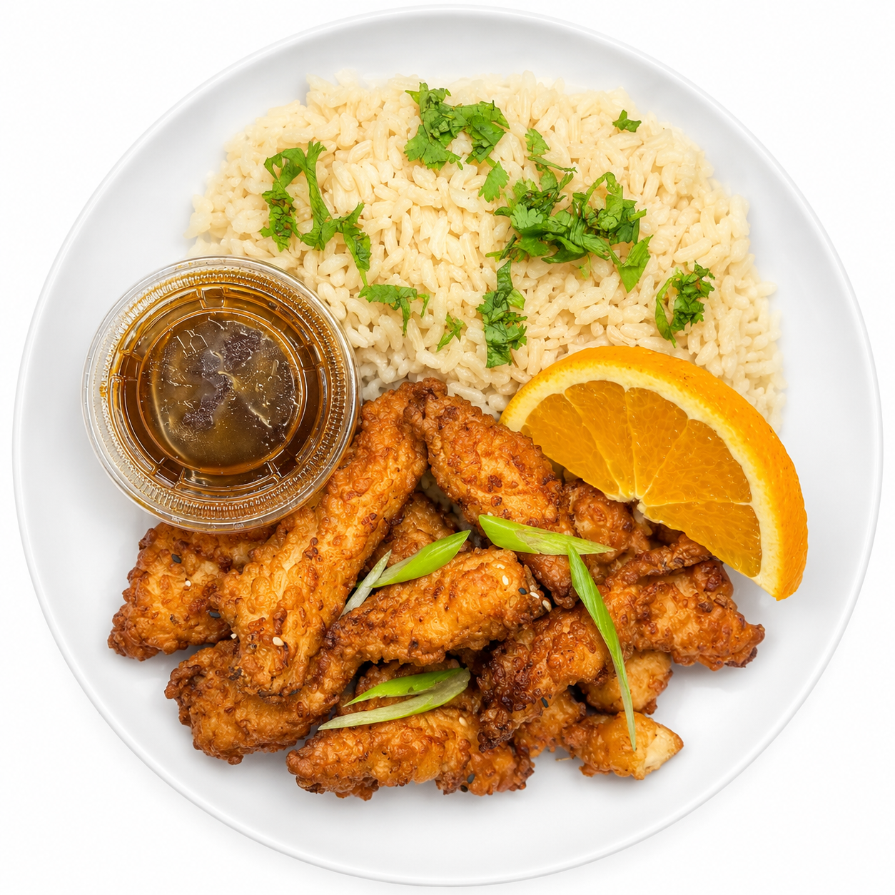 Crispy Orange Sesame Chicken Bowl