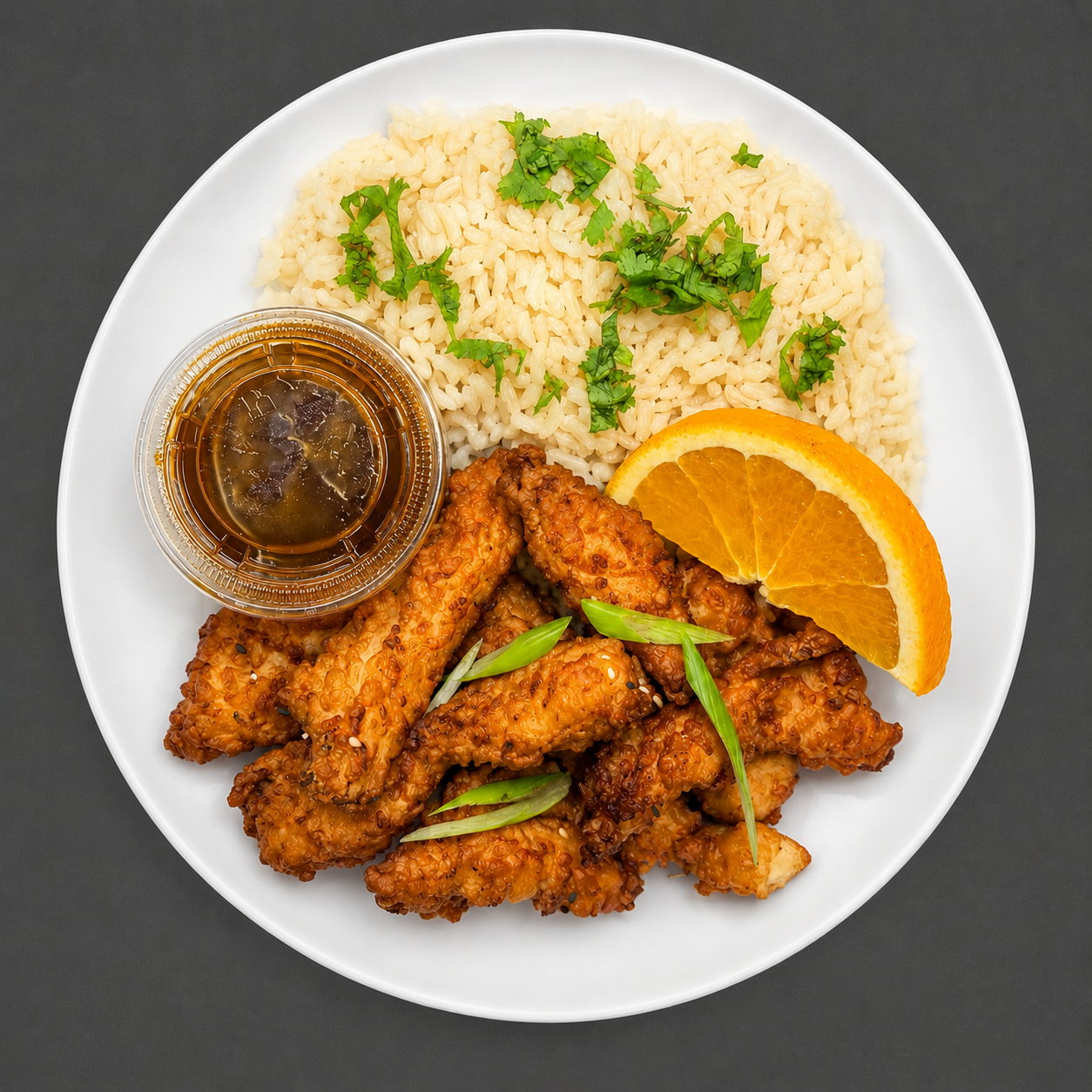 Crispy Orange Sesame Chicken Bowl