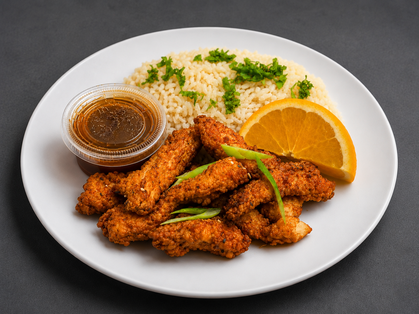 Crispy Orange Sesame Chicken Bowl
