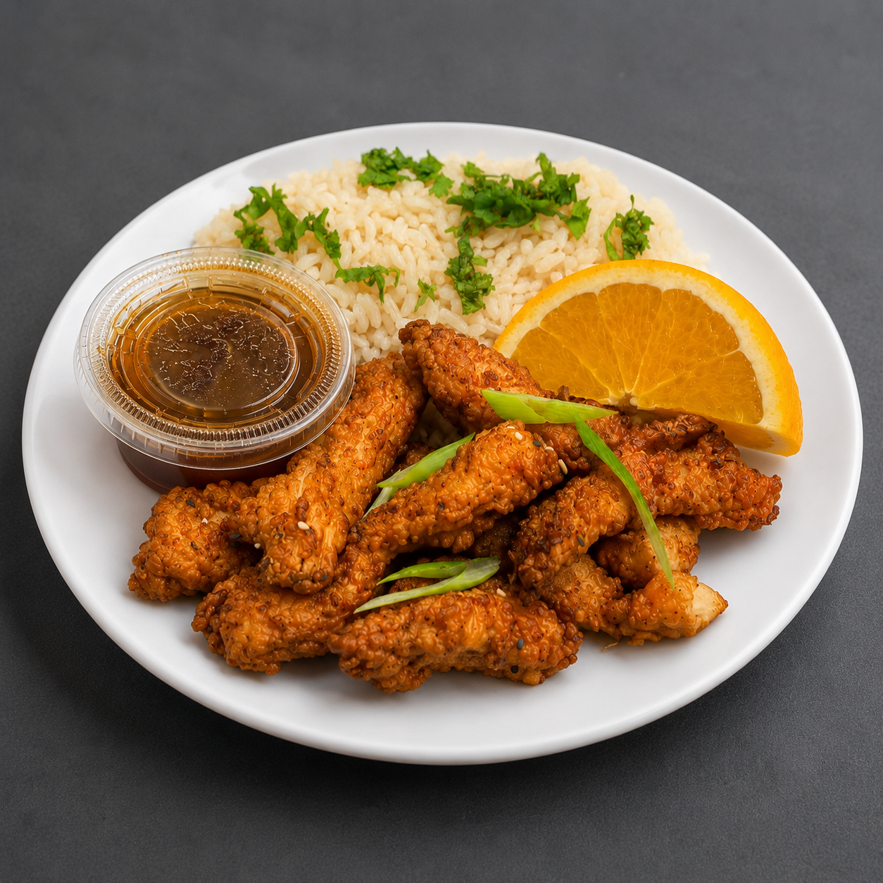 Crispy Orange Sesame Chicken Bowl