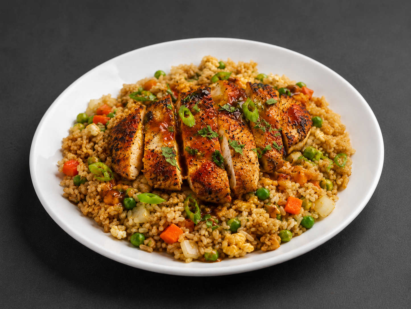 Grilled Orange Chicken Thighs