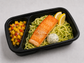 Grilled Salmon Zoodle Plate