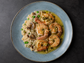 Jumbo Shrimp Scampi with Mushroom Risotto