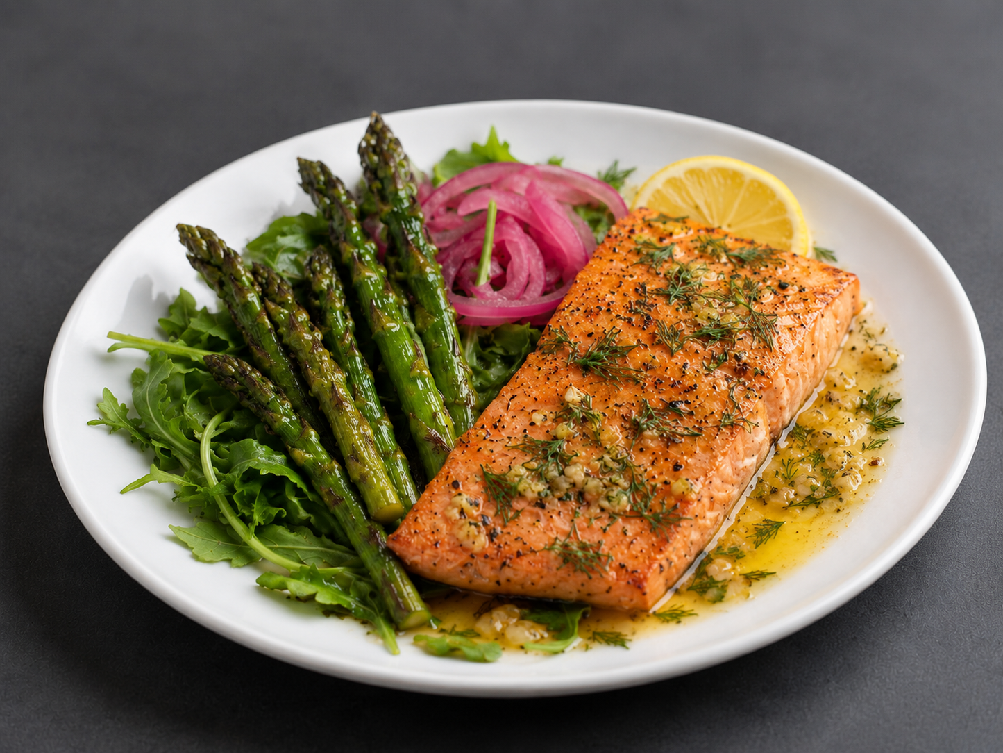 Keto Lemon & Butter Salmon