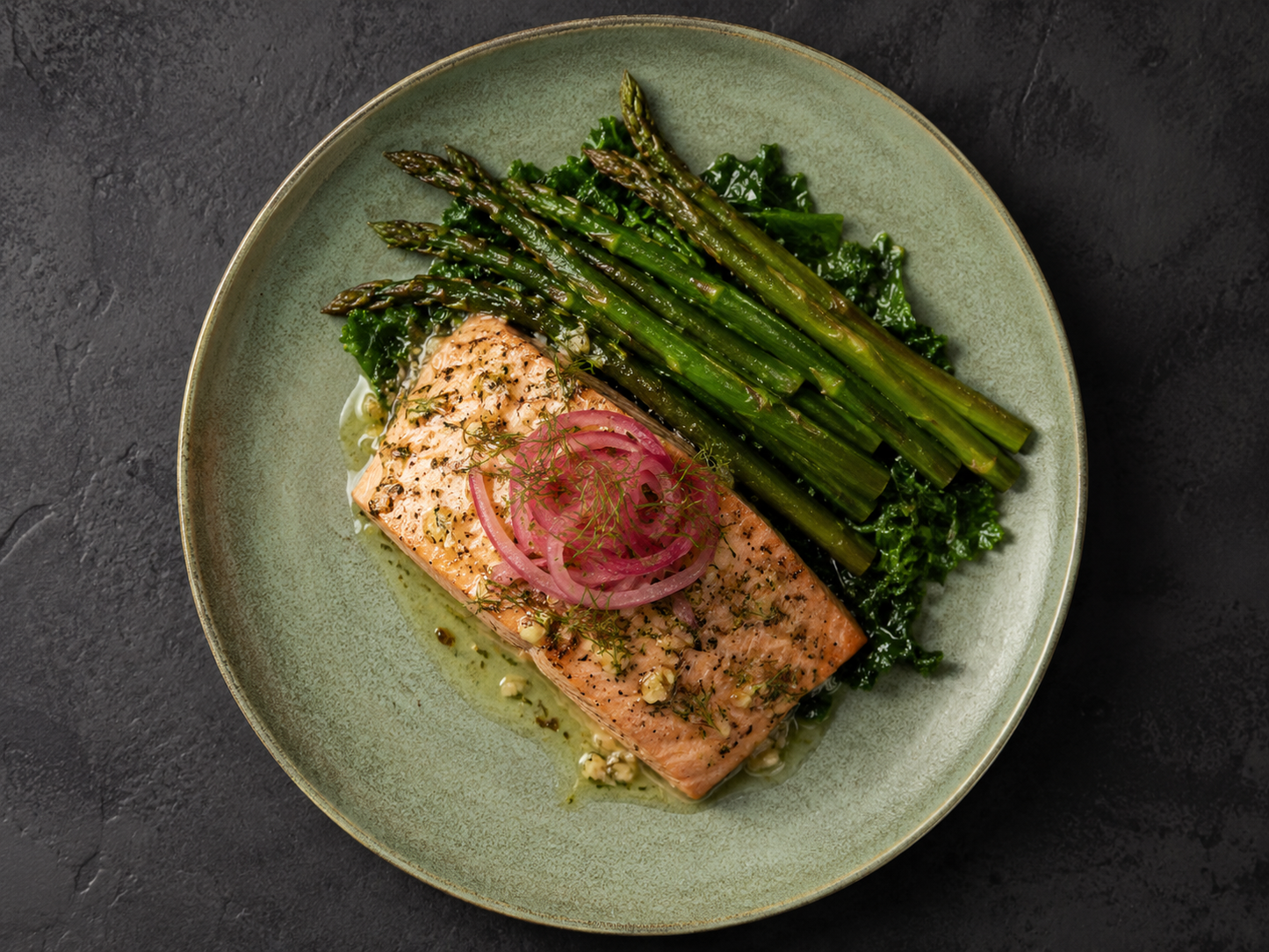 Keto Lemon & Butter Salmon