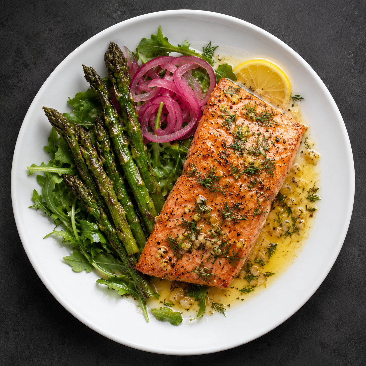 Keto Lemon & Butter Salmon