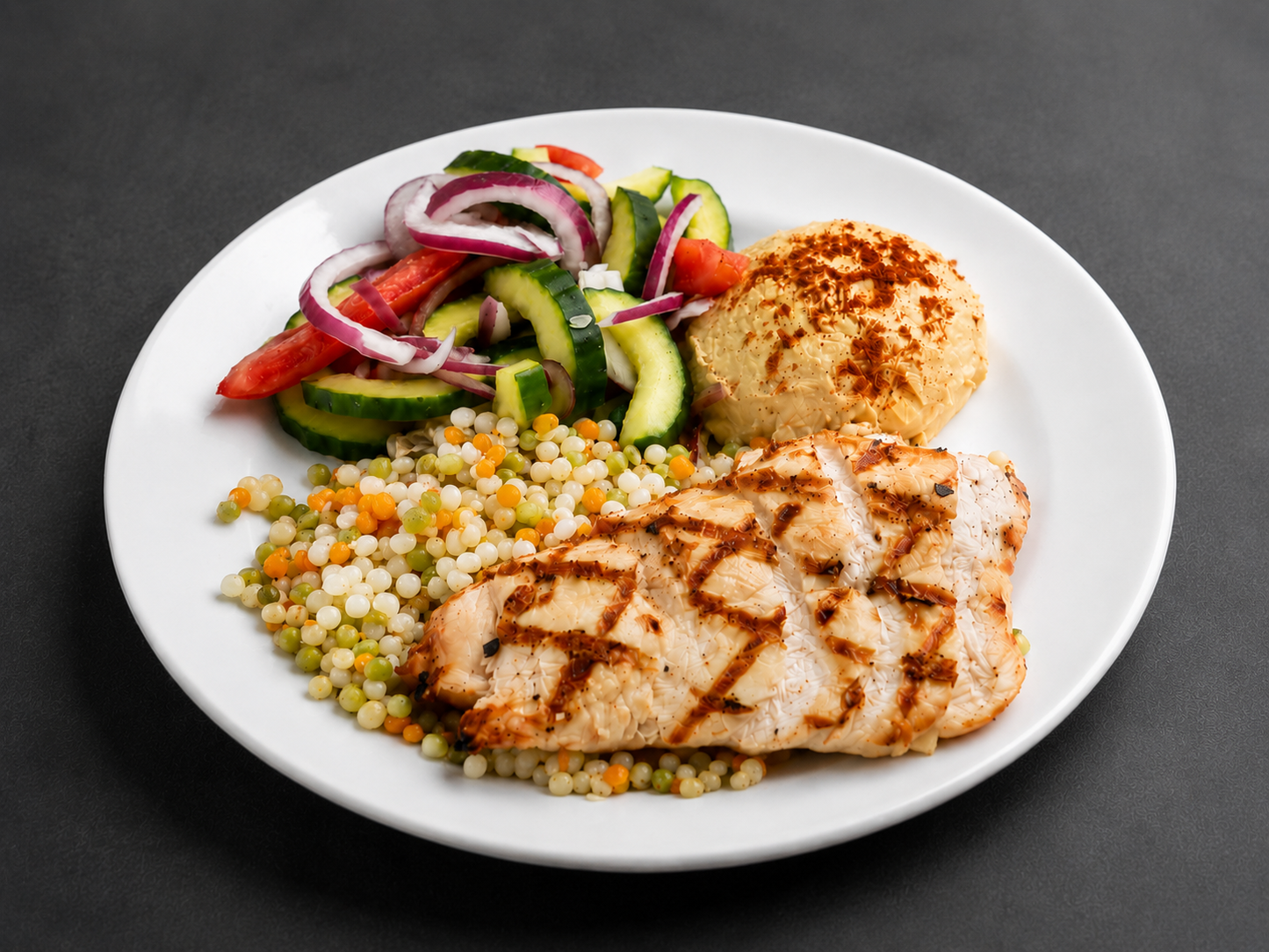 Mediterranean Chicken Couscous Bowl