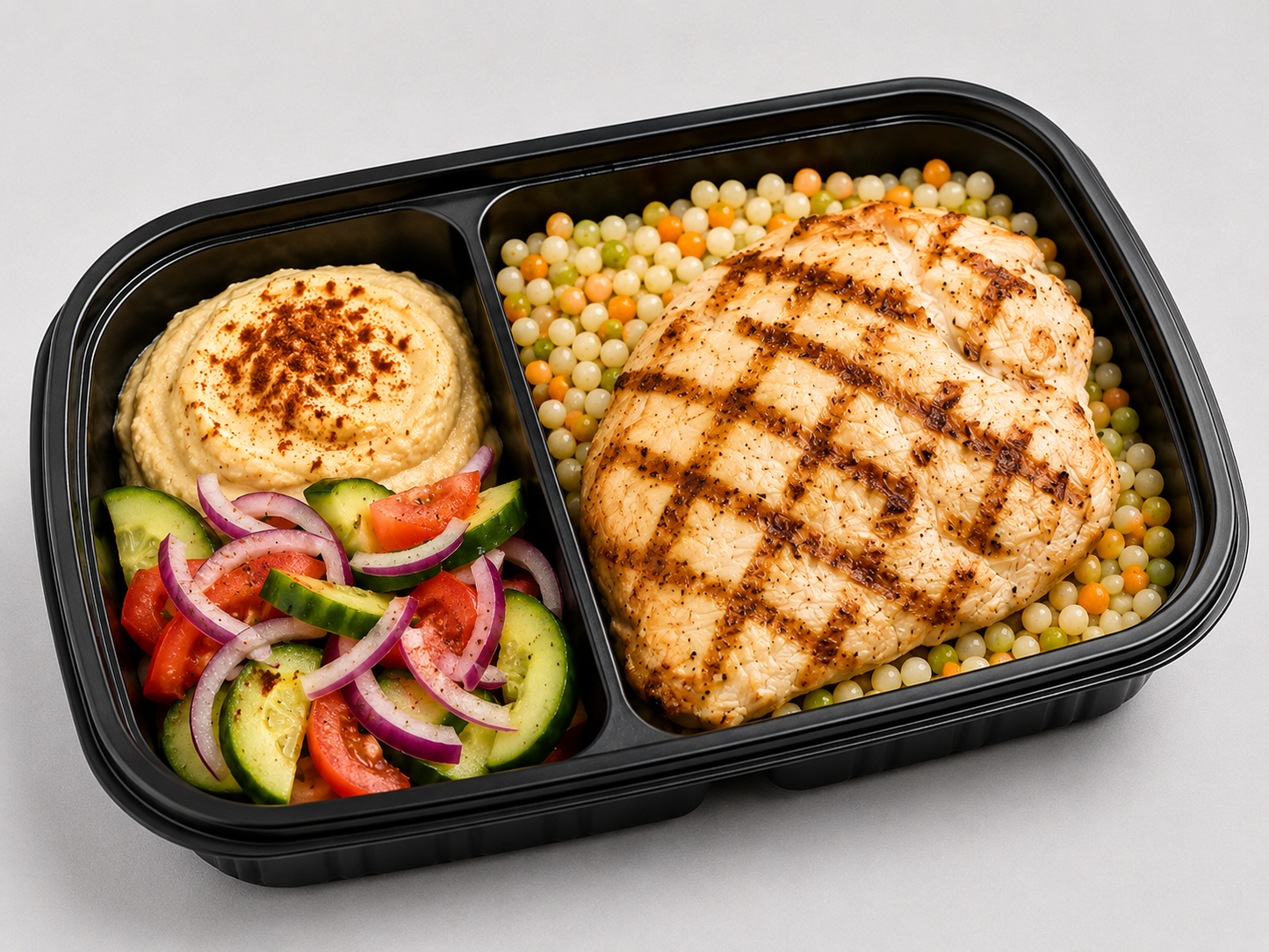 Mediterranean Chicken Couscous Bowl