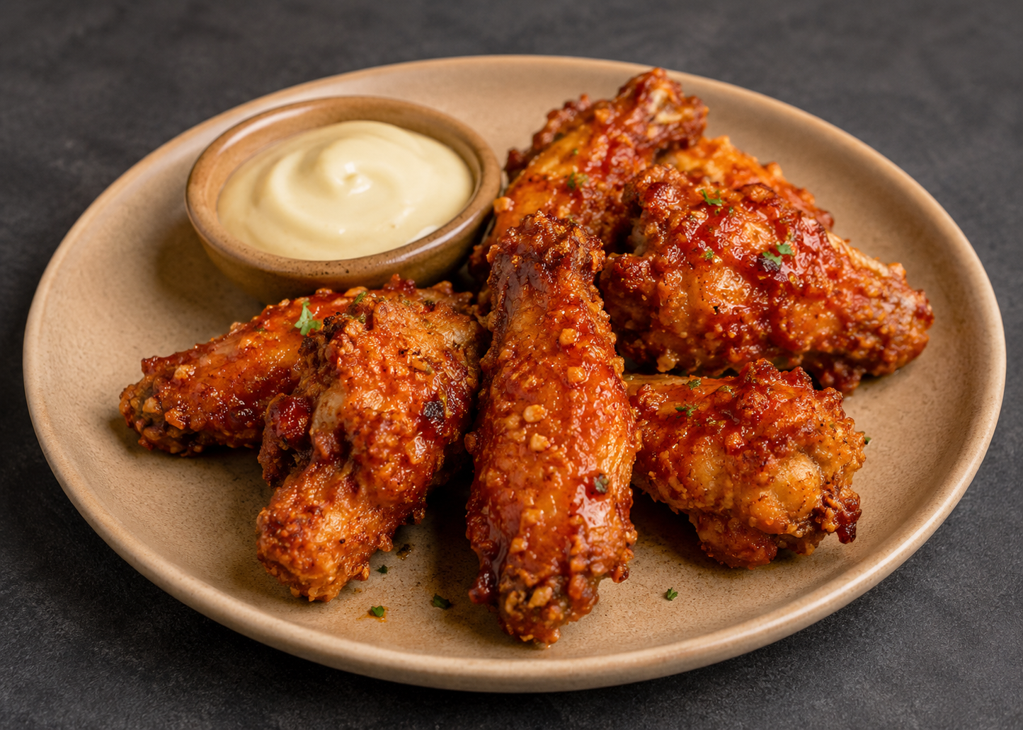 Nashville Hot Wings with Viola Lee Aioli