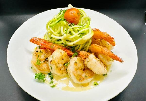 Shrimp Scampi w/ Zucchini Noodles