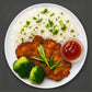 Chicken Katsu with Rice & Broccoli