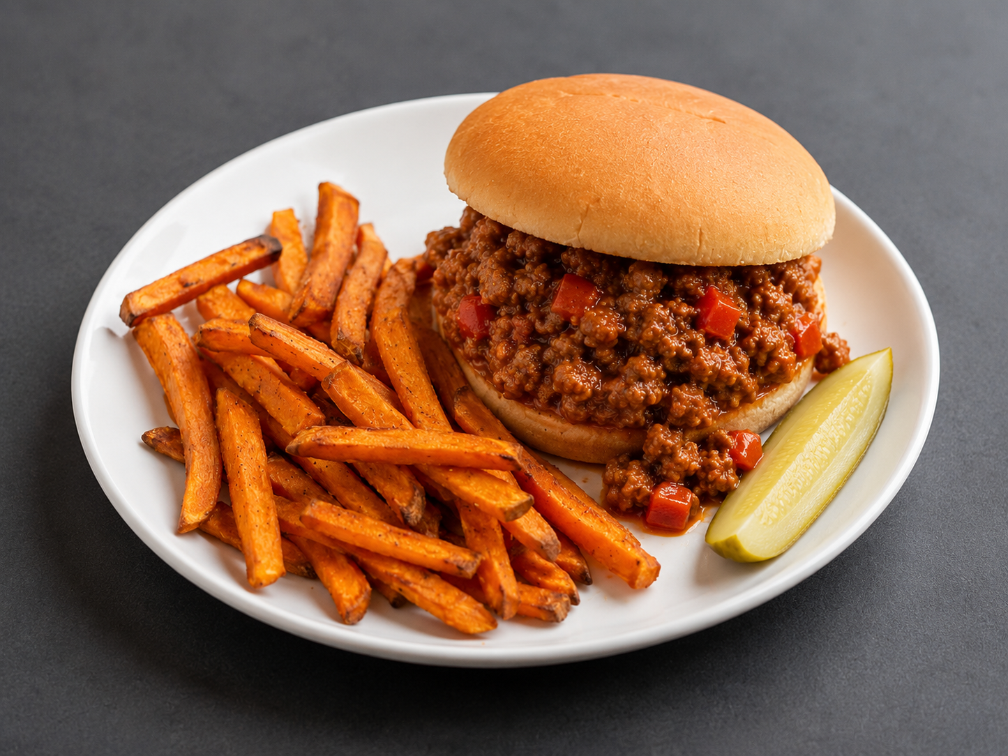 Sloppy Joe with Gluten-Free Bun