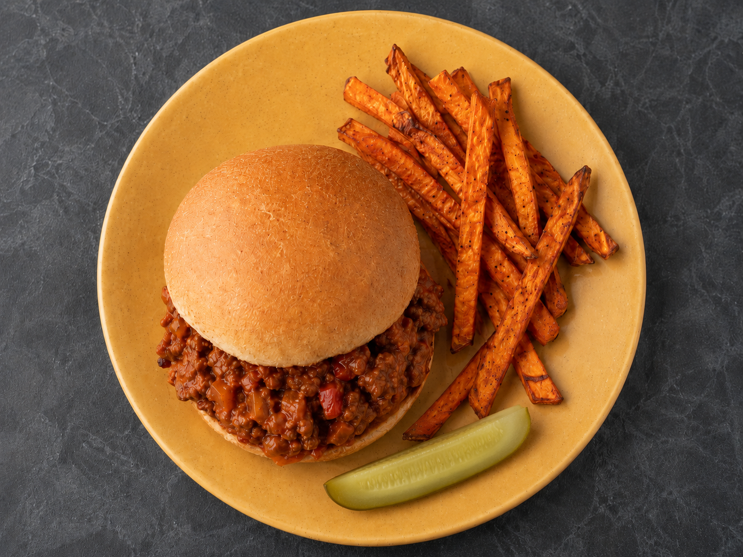 Sloppy Joe with Gluten-Free Bun