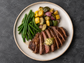 Steak with Garlic-Herb Butter