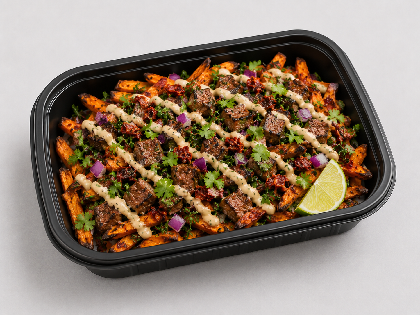 Sweet Potato Carne Asada Fries