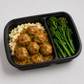 Thai Turkey Meatballs with Cauliflower Mash