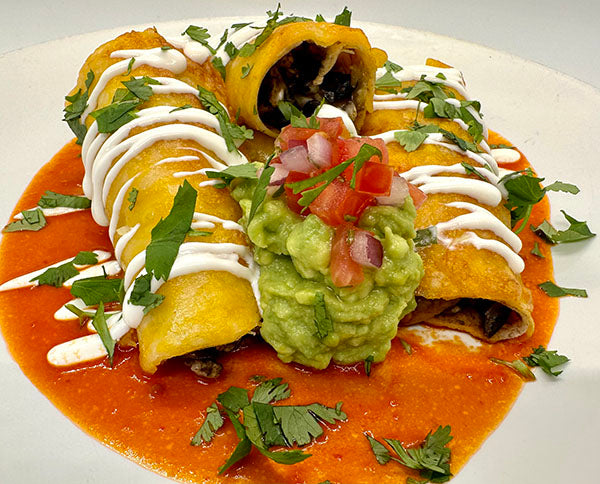 Veggie Black Bean Enchiladas