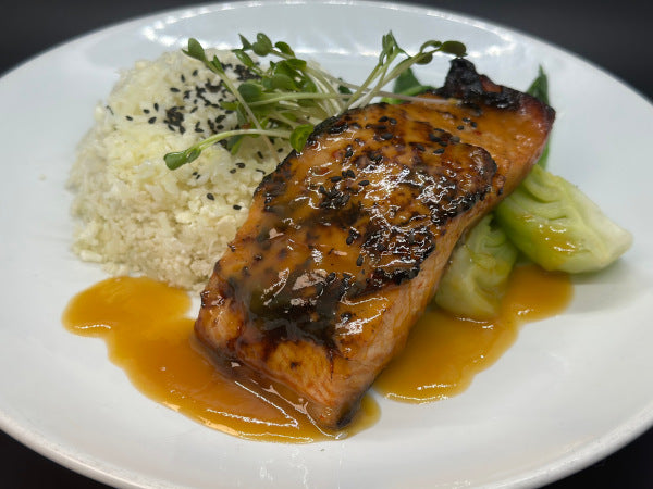 Miso Glazed wild Salmon Bowl 2