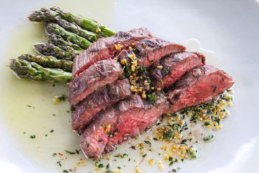 Keto Steak w/ Garlic-Herb Butter