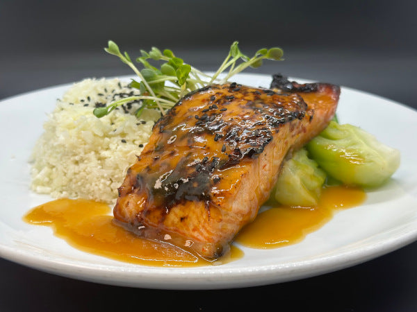 Miso Glazed wild Salmon Bowl 1