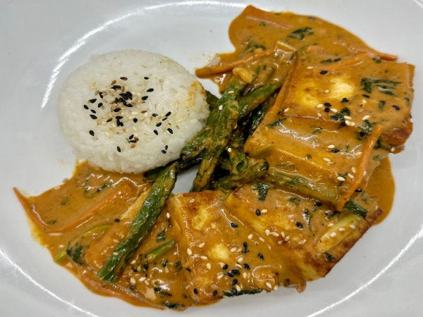 Crispy Baked Sesame Tofu